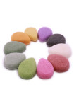 TEAR Shape Konjac Sponge face and Body White Lavender Cherry Blossom Aloe Vera Set for Baby Mothers